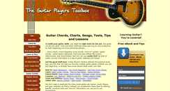 Desktop Screenshot of guitar-players-toolbox.com